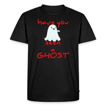 paranormaler grivoise fantôme - T-shirt Premium bio Homme - noir - Devant - Nico (187cm)