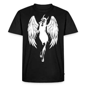 sexy diable ange ange pin up fille 2reborn - T-shirt Premium bio Homme - noir - Devant - Nico (187cm)