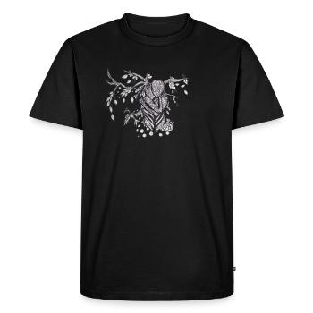 L'amour de la journée des femmes - T-shirt Premium bio Homme - noir - Devant - Nico (187cm)