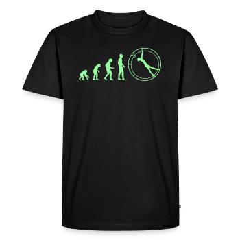 Rhönrad I Athlète I Équipe I Gift I Club - T-shirt Premium bio Homme - noir - Devant - Nico (187cm)