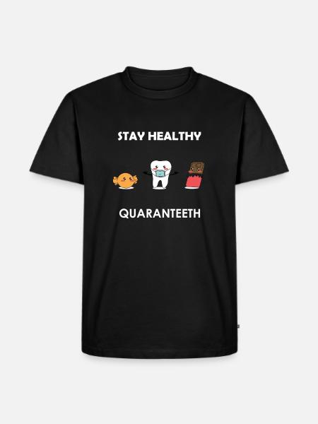 Dentist teeth gift idea - Men's Premium Organic T-Shirt - black