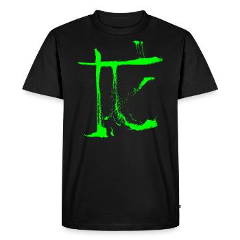 Dragon (Zodiac) INK Chinese - Men's Premium Organic T-Shirt - black - Front - Nico (187cm)