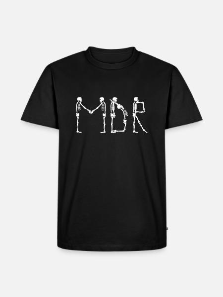MORT DE RIRE ! - T-shirt Premium bio Homme - noir