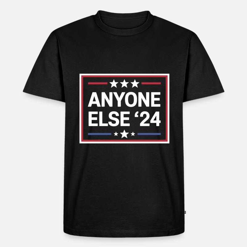 Anyone Else Election 2024 - Männer Premium Bio T-Shirt - Schwarz