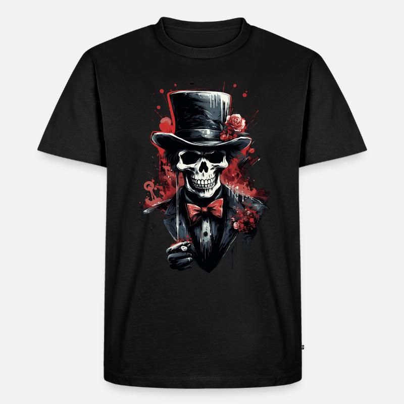 Dirigent - Männer Premium Bio T-Shirt - Schwarz