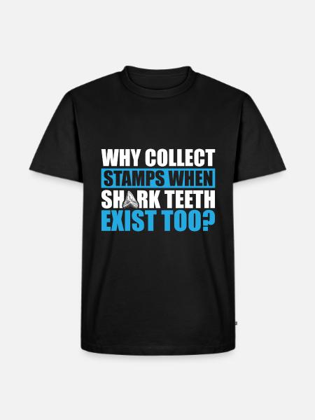 Dent de requin - T-shirt Premium bio Homme - noir
