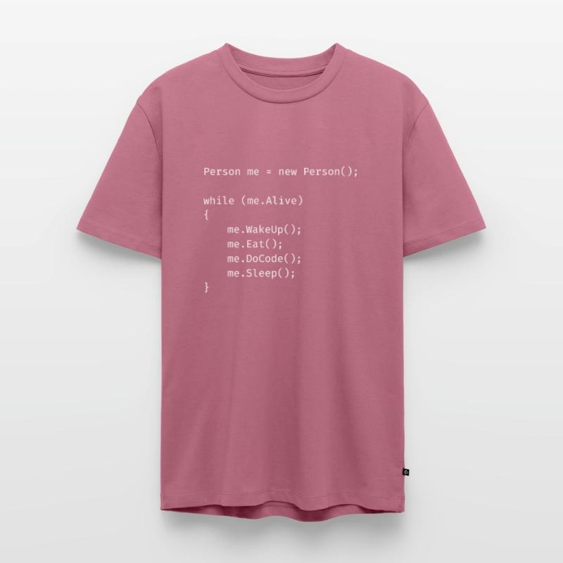 C ++ Programmer - C Code Love Java Computer Science Men's Premium Organic T-Shirt