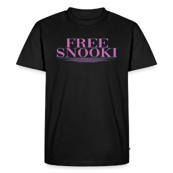 Show your support and sense of - Men's Premium Organic T-Shirt - black - Front - Nico (187cm)