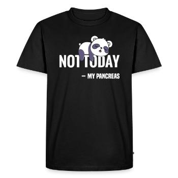 Seuls les perdants ont besoin d’un pancréas - T-shirt Premium bio Homme - noir - Devant - Nico (187cm)