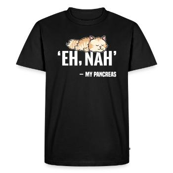 Seuls les perdants ont besoin d’un pancréas - T-shirt Premium bio Homme - noir - Devant - Nico (187cm)
