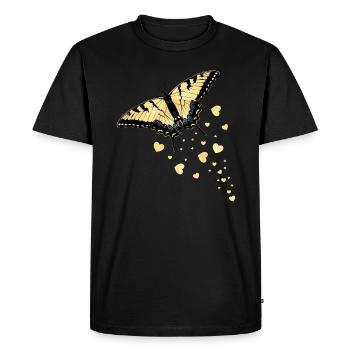 Les machaons tigrés sont les meilleurs pour les filles - T-shirt Premium bio Homme - noir - Devant - Nico (187cm)