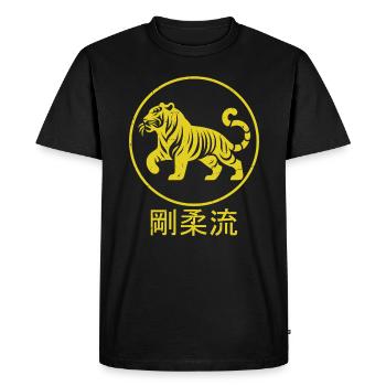 Dojo Training Karate Best Legacy of the - Men's Premium Organic T-Shirt - black - Front - Nico (187cm)