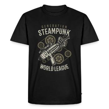 Steampunk - T-shirt Premium bio Homme - noir - Devant - Nico (187cm)