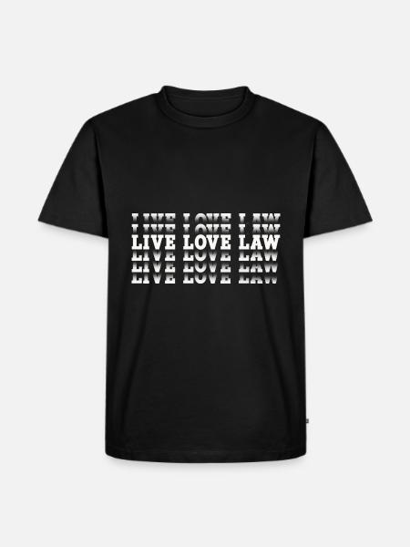 Anwalt - Männer Premium Bio T-Shirt - Schwarz