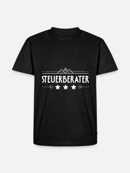 Steuerberater Beruf - Männer Premium Bio T-Shirt - Schwarz