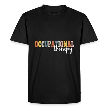 Occupational Therapy Registered Nurse RN LPN - Men's Premium Organic T-Shirt - black - Front - Nico (187cm)