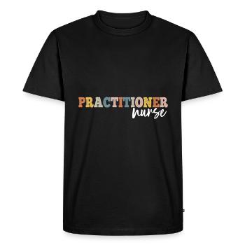 Practitioner Nurse Registered Nurse RN LPN - Men's Premium Organic T-Shirt - black - Front - Nico (187cm)