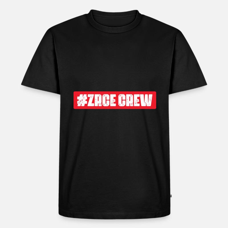 Zrce Crew - Männer Premium Bio T-Shirt - Schwarz