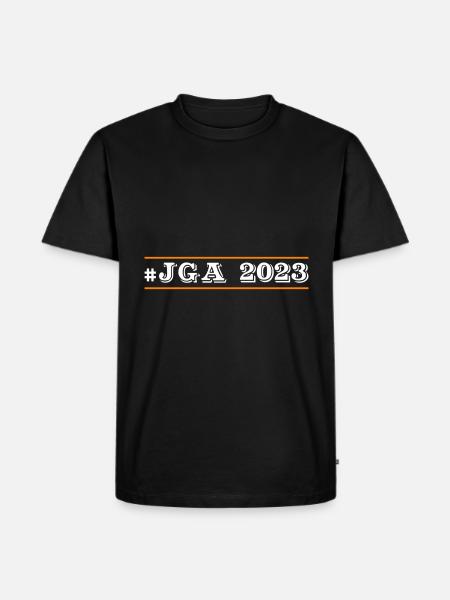 Jga 2023 Bachelor Party - Men's Premium Organic T-Shirt - black