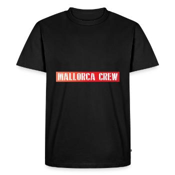 Majorque Équipage - T-shirt Premium bio Homme - noir - Devant - Nico (187cm)