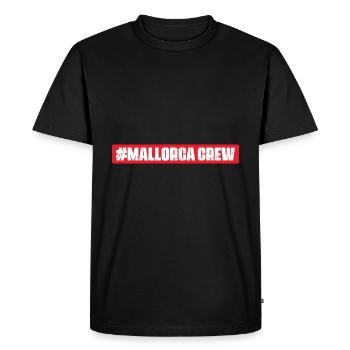 Majorque Équipage - T-shirt Premium bio Homme - noir - Devant - Nico (187cm)