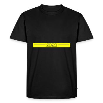 2023 Dash - Men's Premium Organic T-Shirt - black - Front - Nico (187cm)