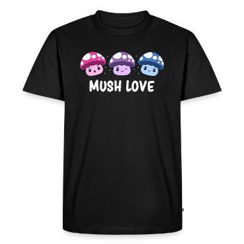 Bisexuel - Bisexuel Pride - Bisexuel Drapeau - T-shirt Premium bio Homme - noir - Devant - Nico (187cm)