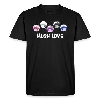 Genderfluid - Genderfluid Pride - Drapeau Genderfluid - T-shirt Premium bio Homme - noir - Devant - Nico (187cm)