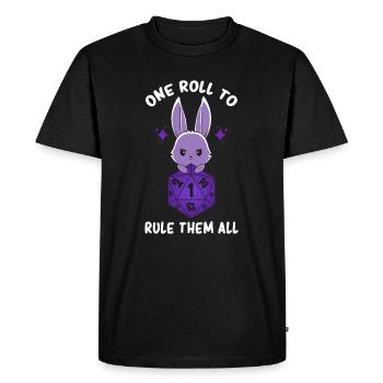 Board Games - Board Games Dice - Board Games Geek - Men's Premium Organic T-Shirt - black - Front - Nico (187cm)