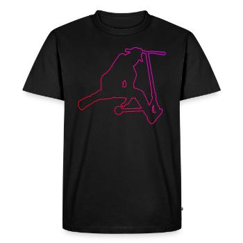 Scooter Stunt Scooter Dames Scooter Stunt - T-shirt Premium bio Homme - noir - Devant - Nico (187cm)