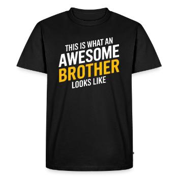This Is What An Awesome Architect Looks Like - Men's Premium Organic T-Shirt - black - Front - Nico (187cm)