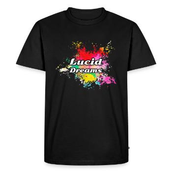 Lucid dreams - Men's Premium Organic T-Shirt - black - Front - Nico (187cm)