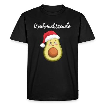 Cado de Noël - Avocat drôle - T-shirt Premium bio Homme - noir - Devant - Nico (187cm)