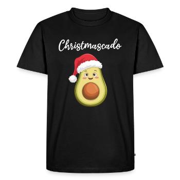 Christmascado - Avocat drôle - T-shirt Premium bio Homme - noir - Devant - Nico (187cm)