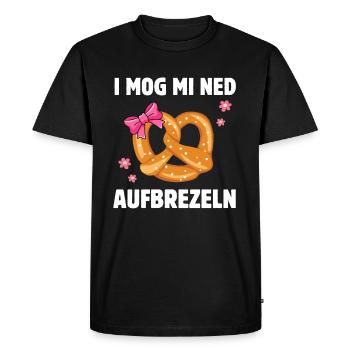 Je n’aime pas m’habiller - Volksfest - T-shirt Premium bio Homme - noir - Devant - Nico (187cm)
