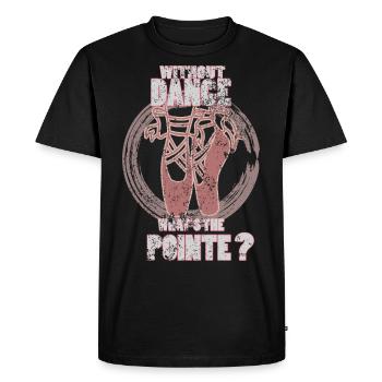 Ballet Hobby Sport Loisirs Cadeau - T-shirt Premium bio Homme - noir - Devant - Nico (187cm)