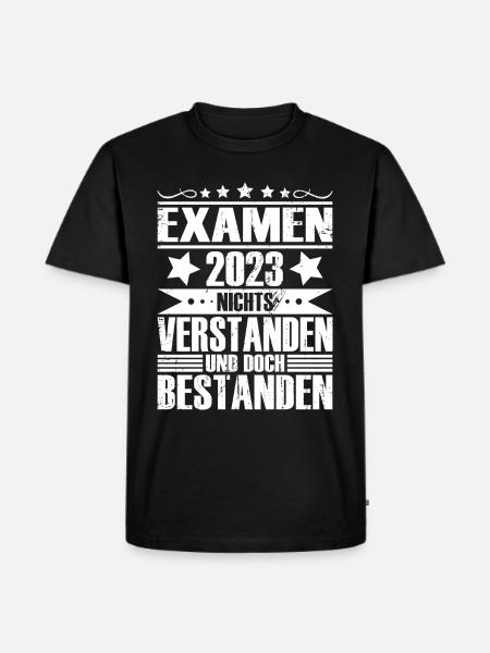 Examen 2023 - Männer Premium Bio T-Shirt - Schwarz