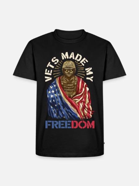 Veterans Day for Republicans - Men's Premium Organic T-Shirt - black