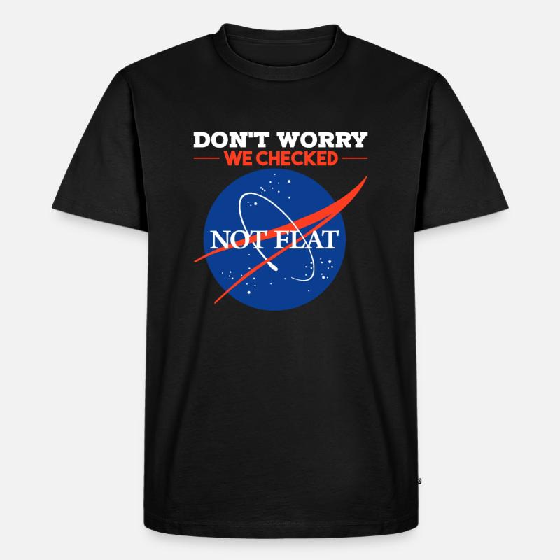 Science Physics Vol spatial - T-shirt Premium bio Homme - noir
