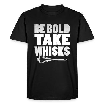 cuisine restaurants recette cuisinier cadeau - T-shirt Premium bio Homme - noir - Devant - Nico (187cm)
