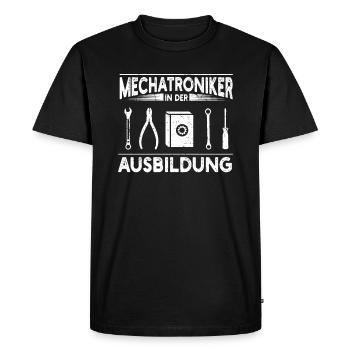 Car mechatronics training tool gift - Men's Premium Organic T-Shirt - black - Front - Nico (187cm)