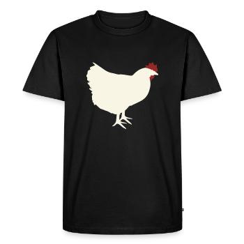 Farmer farming farmer farm - Men's Premium Organic T-Shirt - black - Front - Nico (187cm)