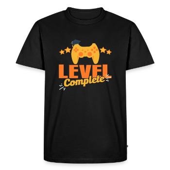 Gaming - T-shirt Premium bio Homme - noir - Devant - Nico (187cm)