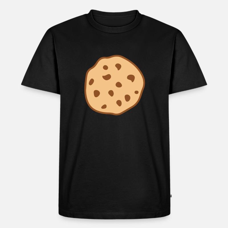 Backen - Männer Premium Bio T-Shirt - Schwarz