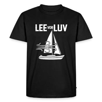 Voile marin voilier voile voilier sport - T-shirt Premium bio Homme - noir - Devant - Nico (187cm)