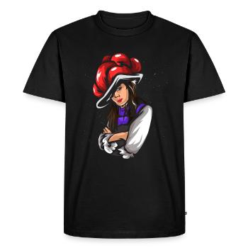 Forêt Noire Bollenhut Forêt Noire - T-shirt Premium bio Homme - noir - Devant - Nico (187cm)