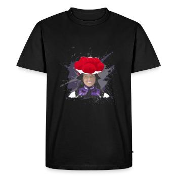 Forêt Noire Bollenhut Forêt Noire - T-shirt Premium bio Homme - noir - Devant - Nico (187cm)