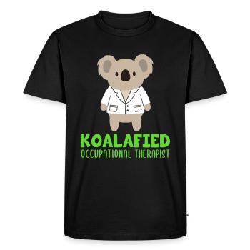 OCCUPATIONAL THERAPIST - Men's Premium Organic T-Shirt - black - Front - Nico (187cm)