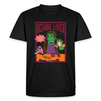 Bizarre Lover - L’Affaire secrète de Franky - T-shirt Premium bio Homme - noir - Devant - Nico (187cm)