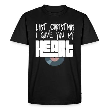 Dernier cadeau de Noël Wham - T-shirt Premium bio Homme - noir - Devant - Nico (187cm)